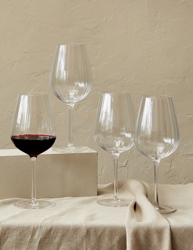 Copas de vino cristal 1u.